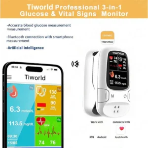 Tiworld™ Bloodless Glucose Meter